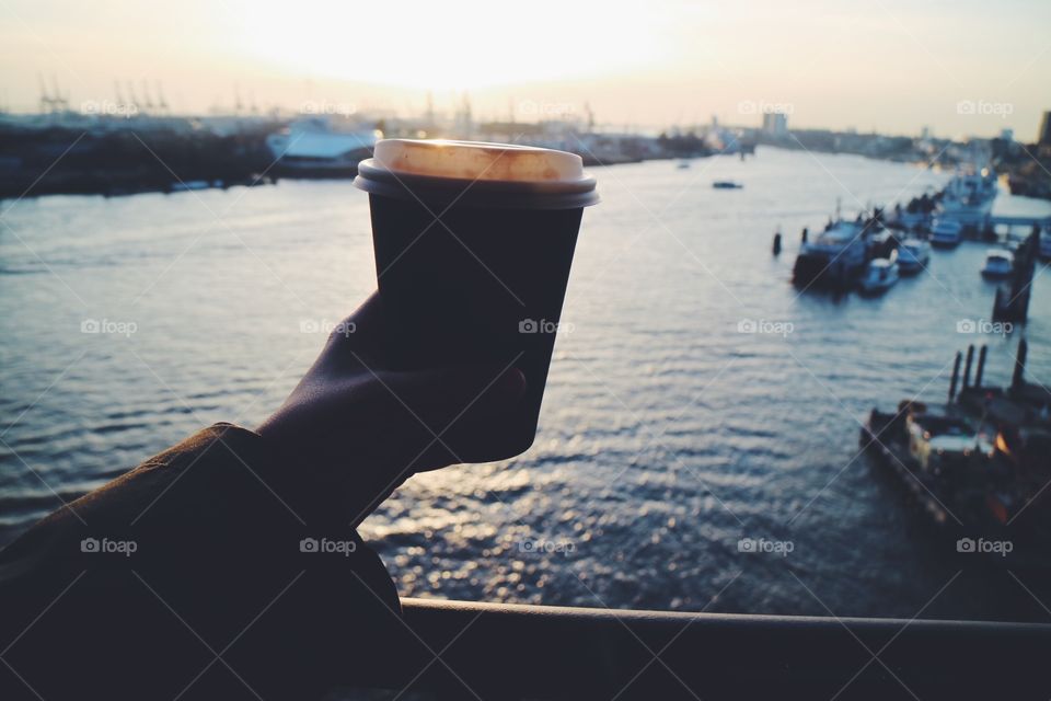 Coffee with a view 