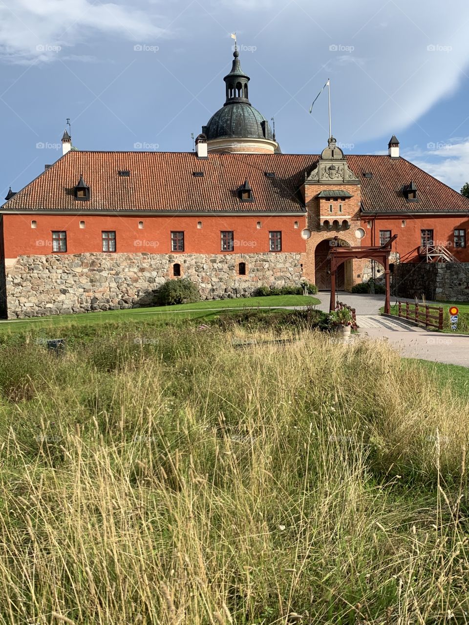 Castle in the summer