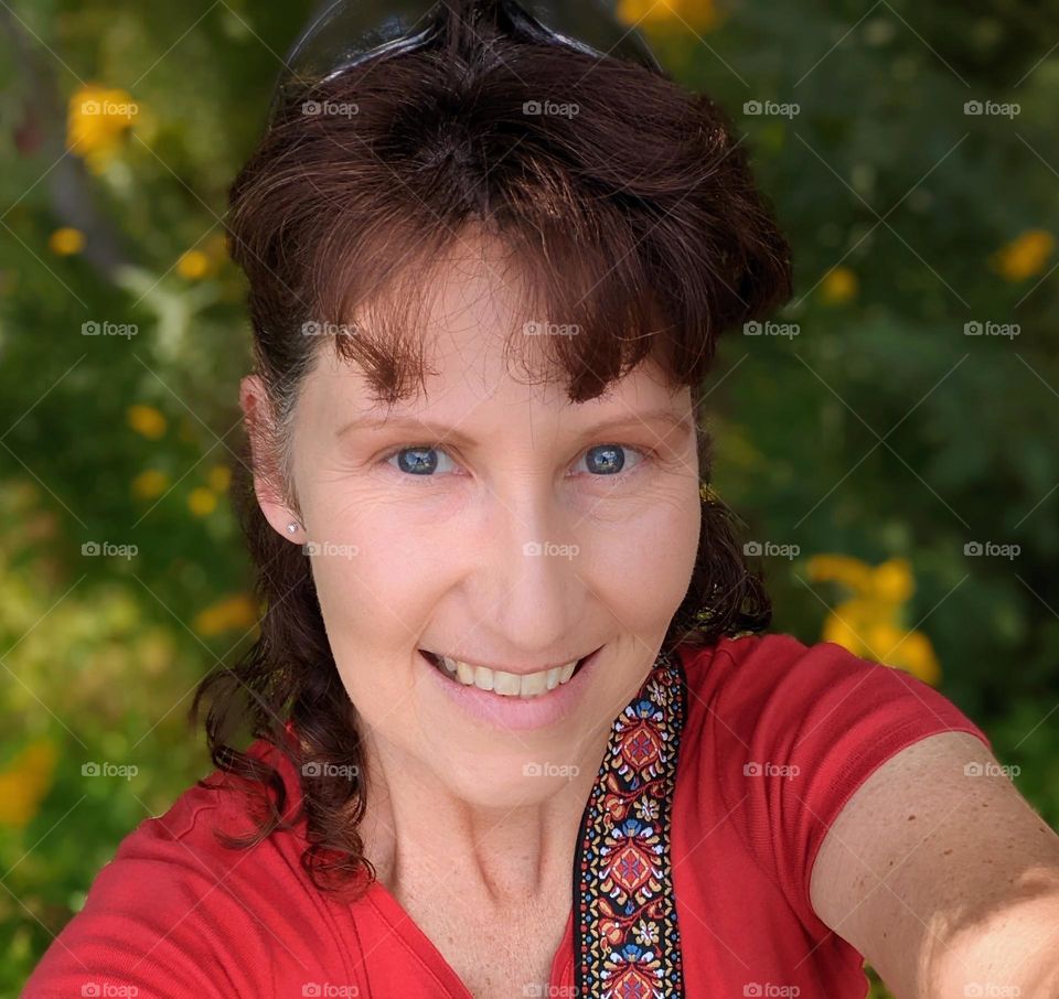 Smartphone mobile portrait