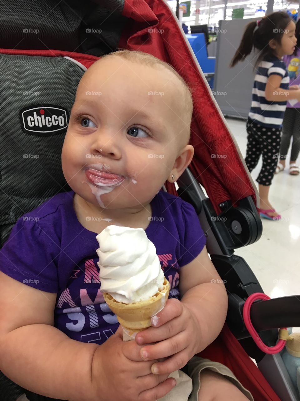 Child, Cute, Little, Fun, Sit