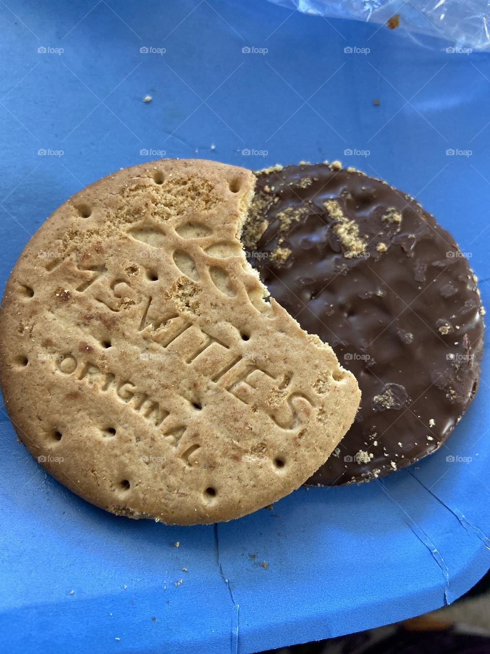 British chocolate covered biscuits