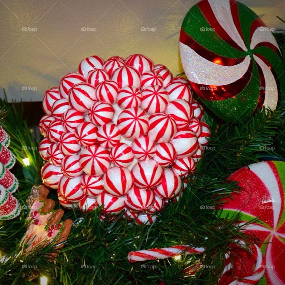 Candy cane tree