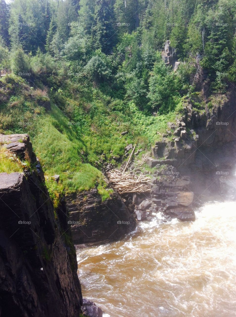 High Falls Pigeon River Provincial Park
