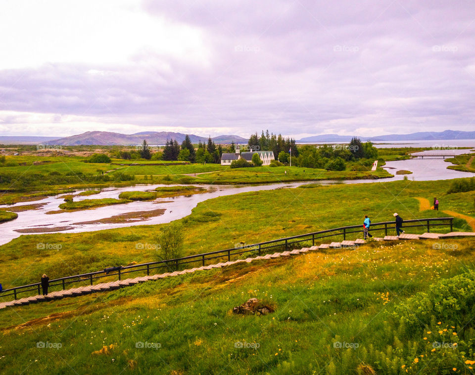 early spring in Iceland