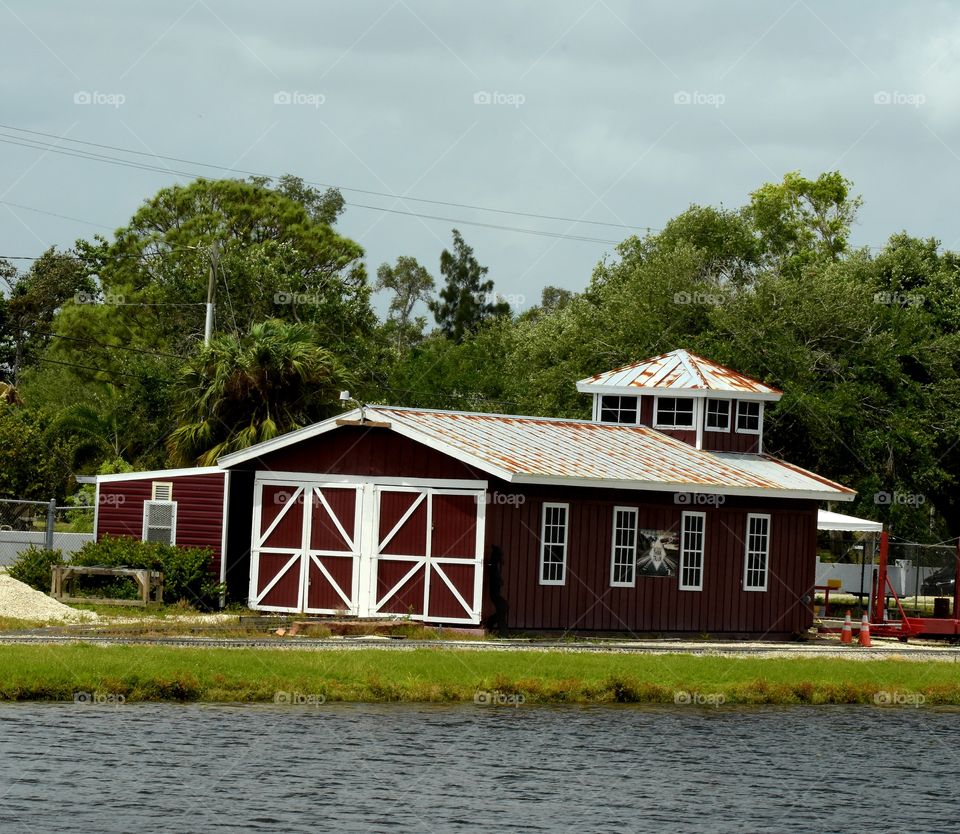 Red barn