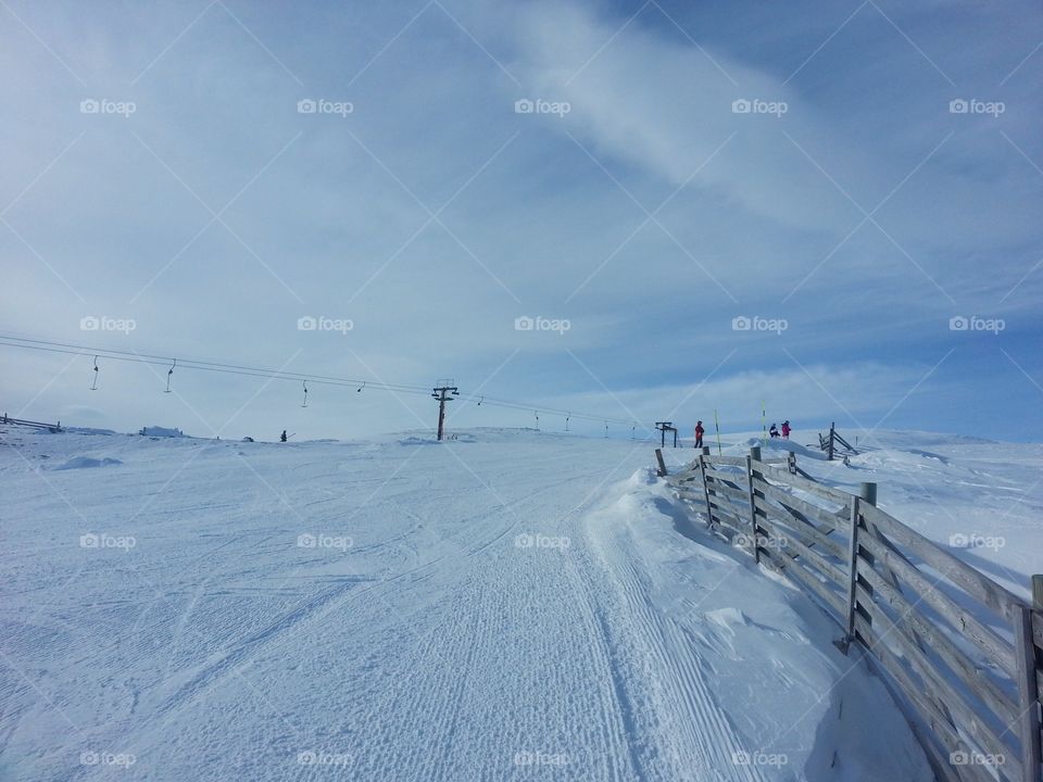 Skiing sweden