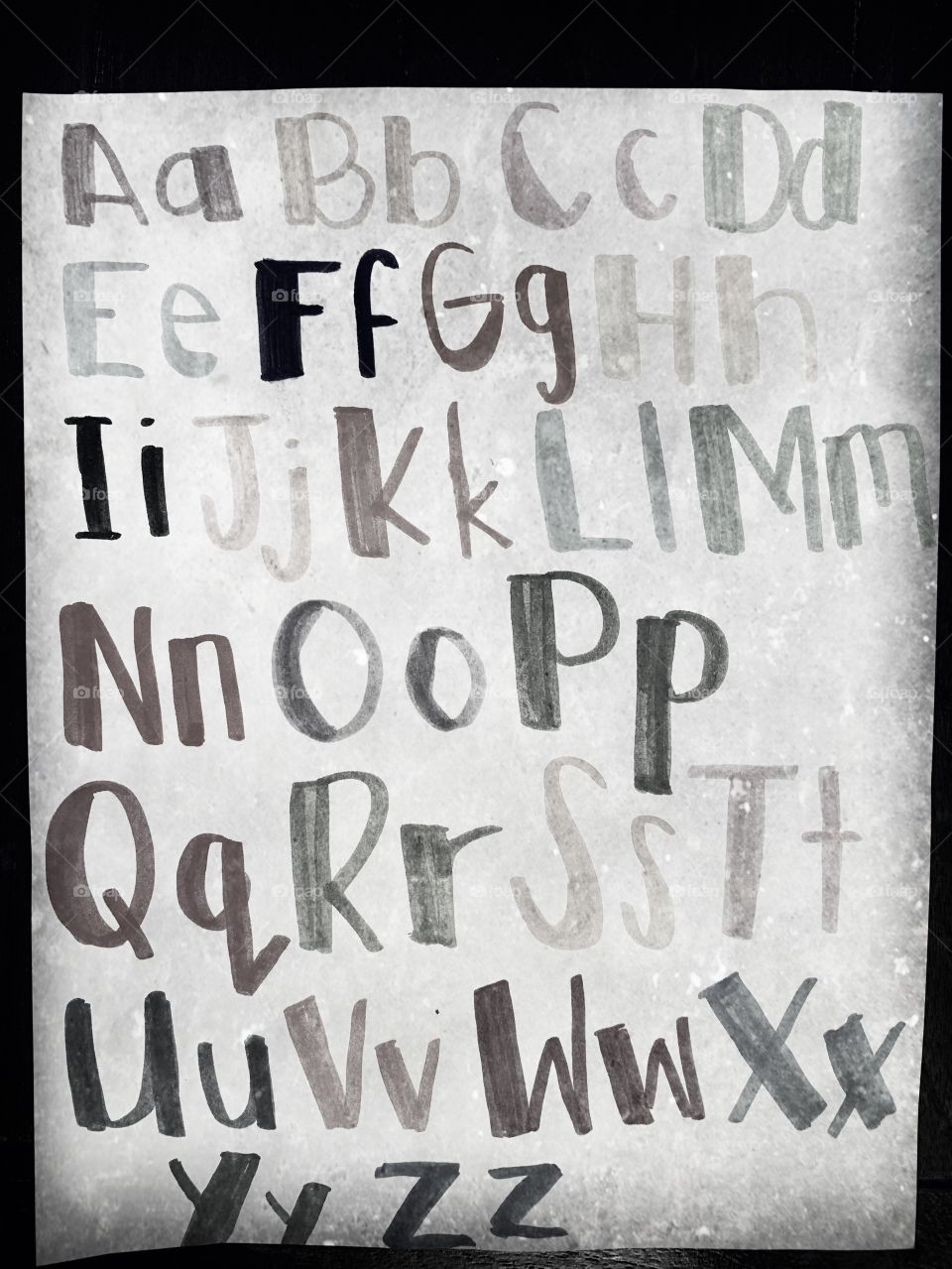 The English Alphabet ❤️