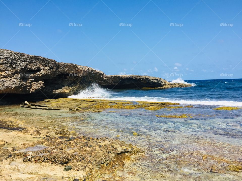 Colors of Curacao- power of water