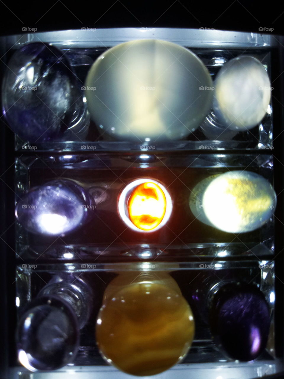 Gemstone and light