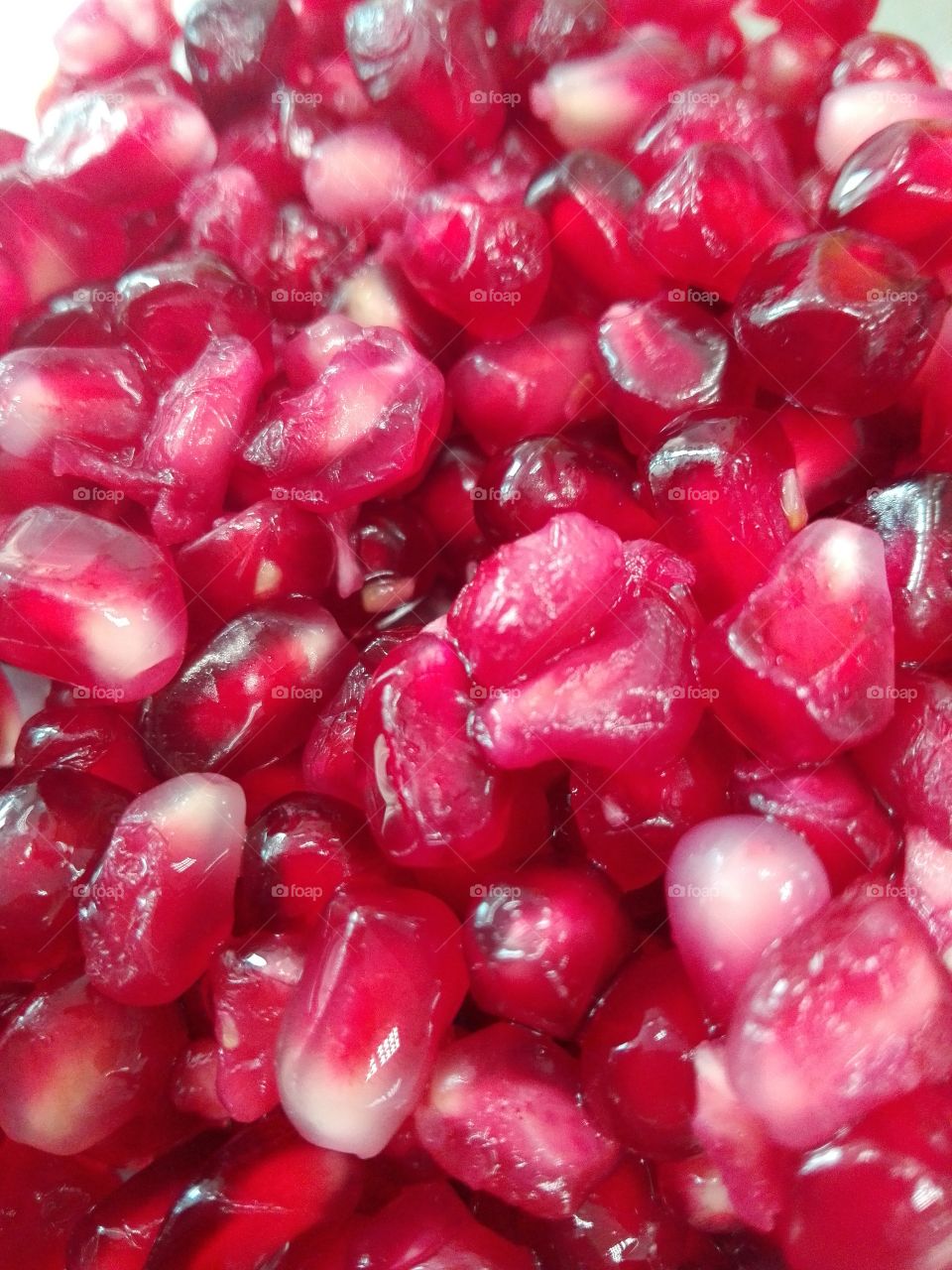 closeup red grains