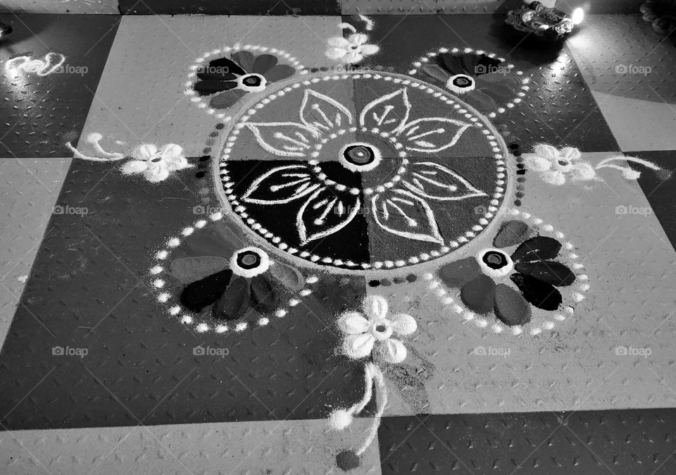 Rangoli Art.
