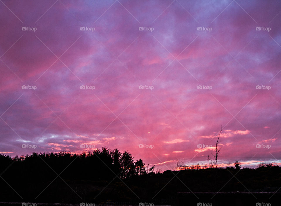 Sunset, Landscape, Sky, Dawn, Nature