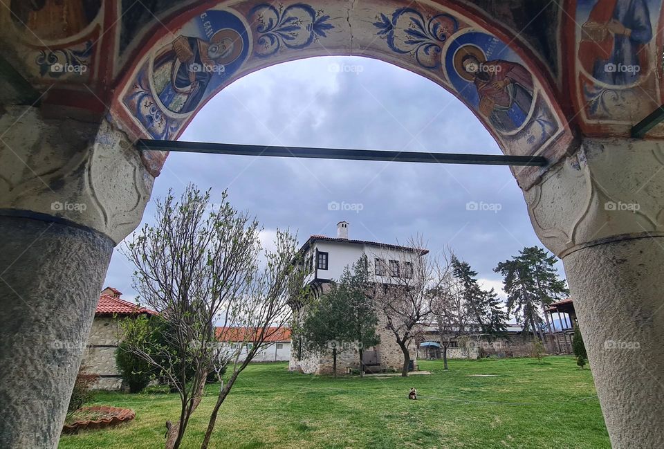 View from a monastery