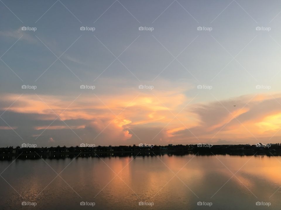 Sunset in Davi, FL
