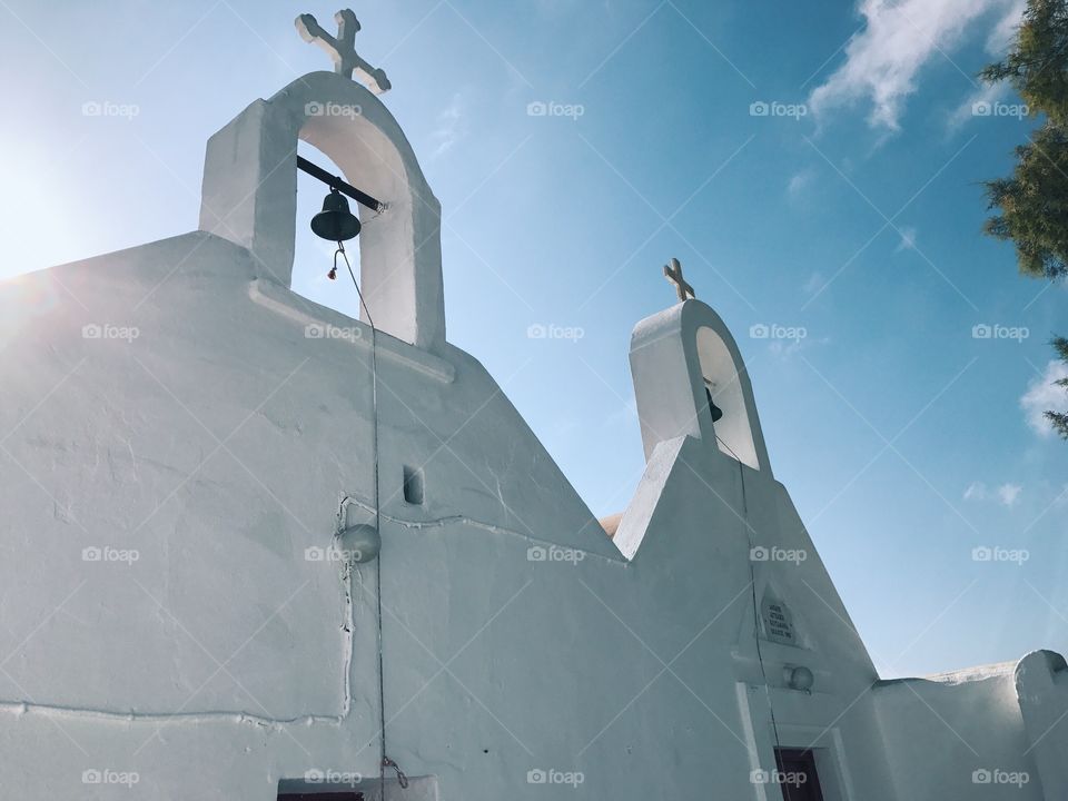 Unreal church in Mykonos ! 
