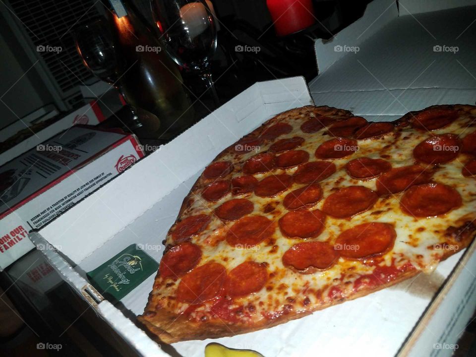 Heart Pizza