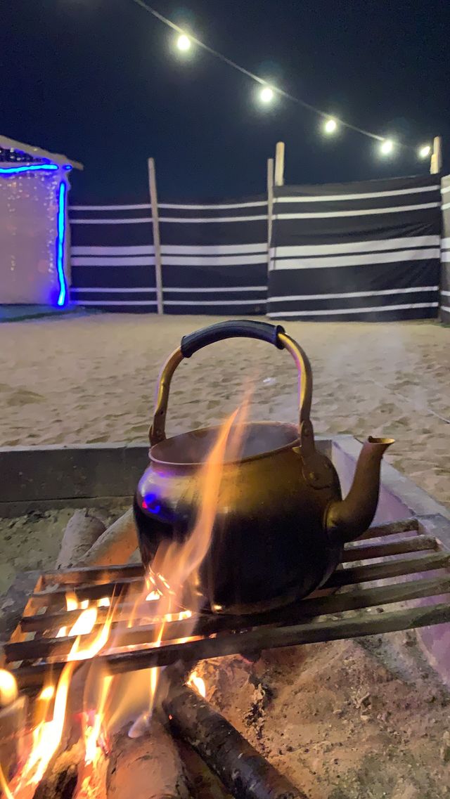 Hot drinks. 