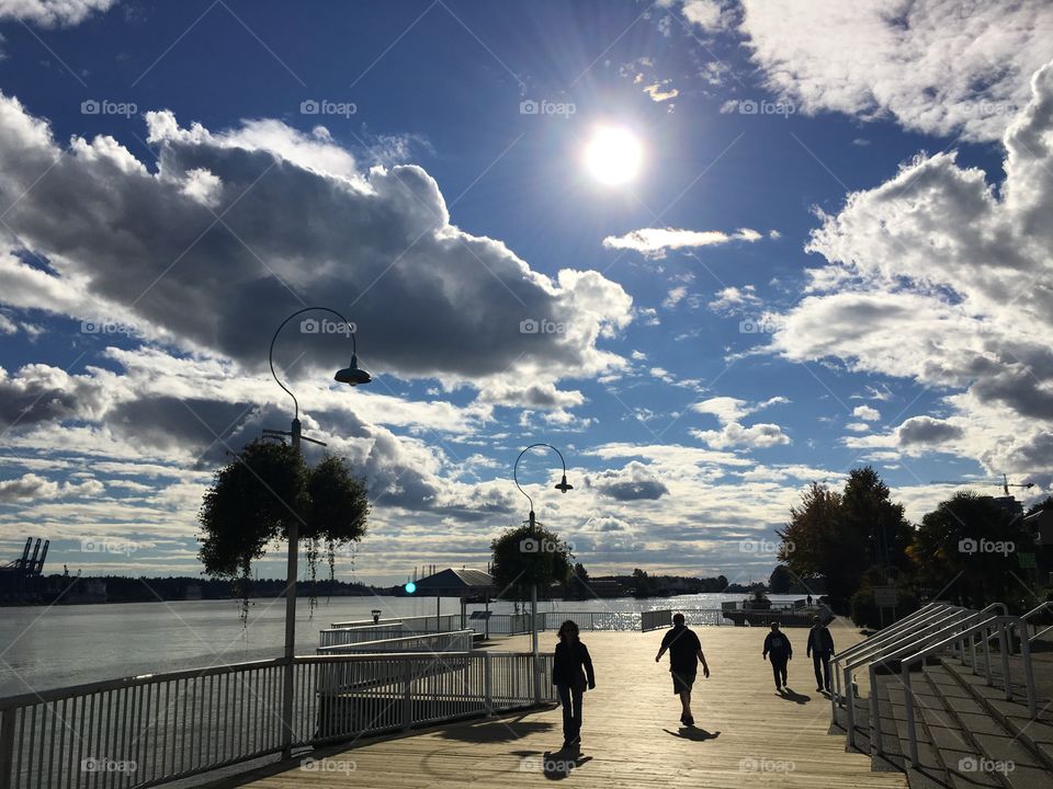 Afternoon on the pier