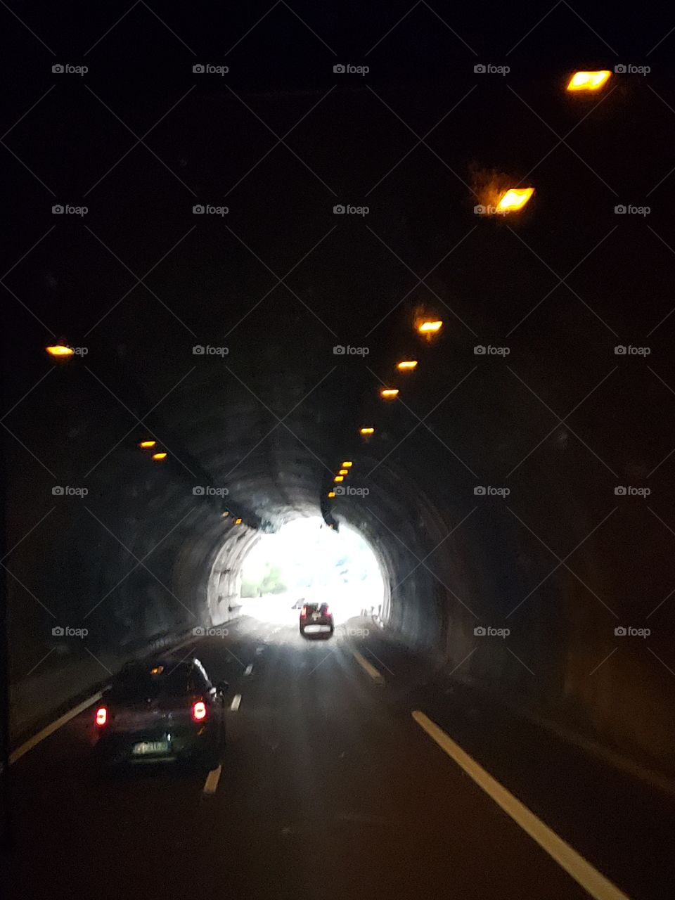 Blur, Tunnel, Road, Street, Transportation System