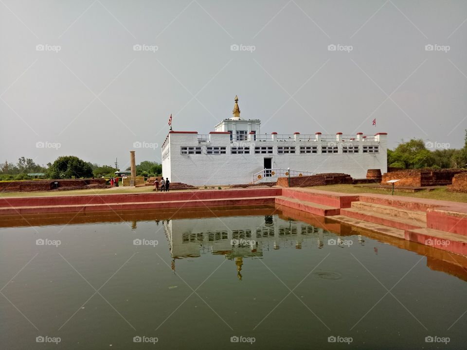 Lumbini Temple in Nepal