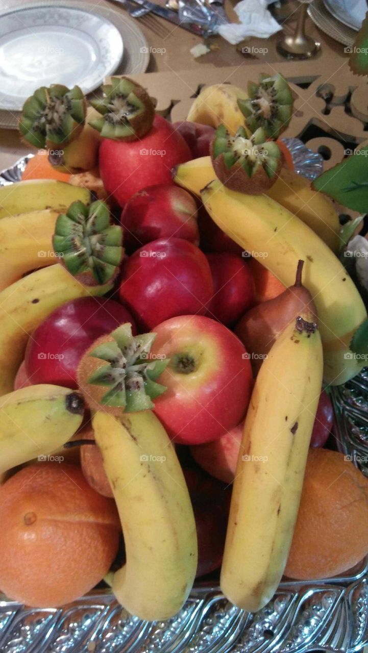 Multicolor fruits