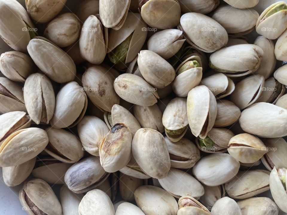 background of pistachios 