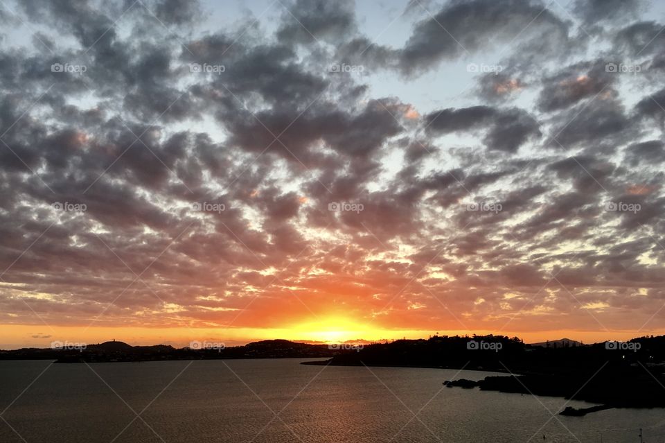 Sunset in New Caledonia 