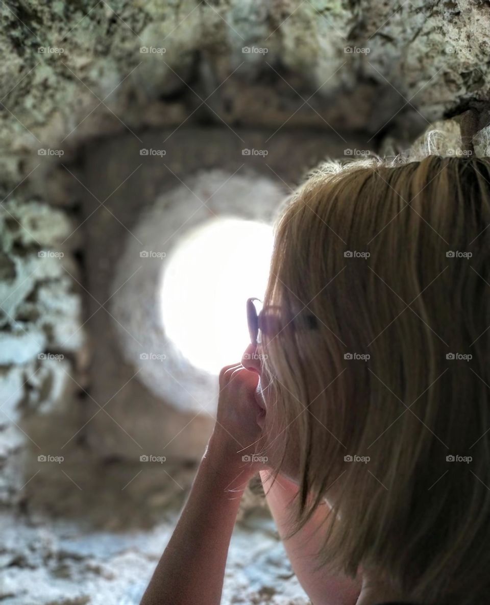 girl near the window