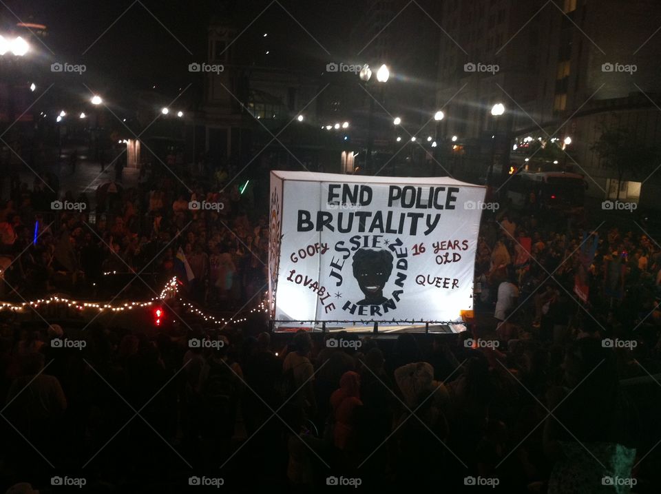 End police brutality 