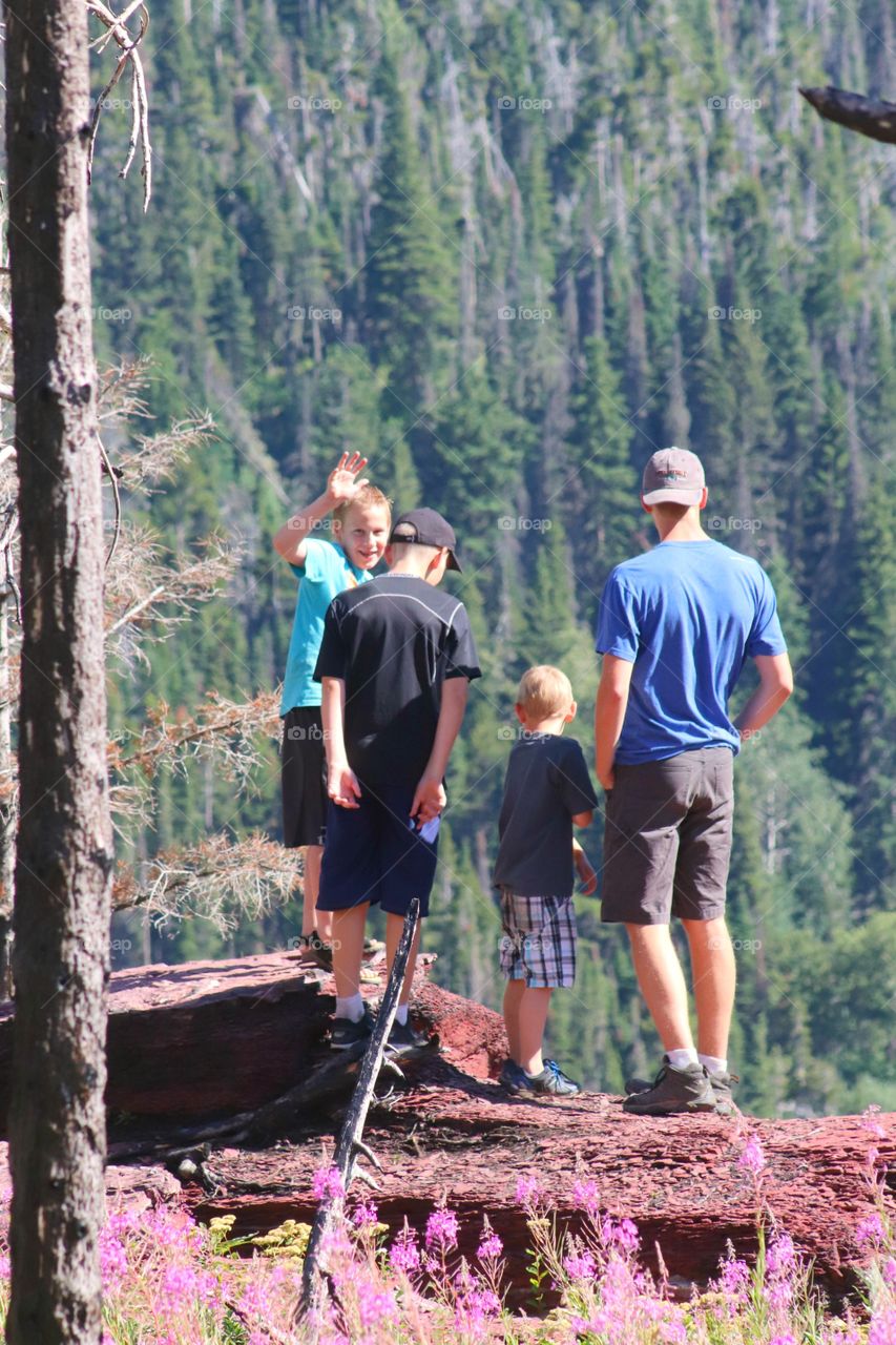 Family Hiking