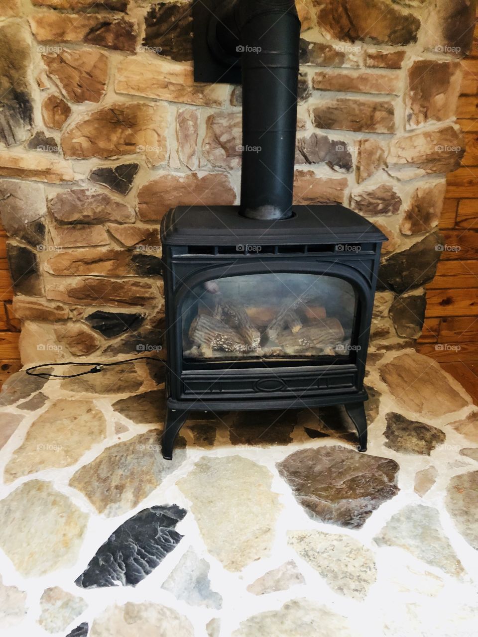 Gas fireplace