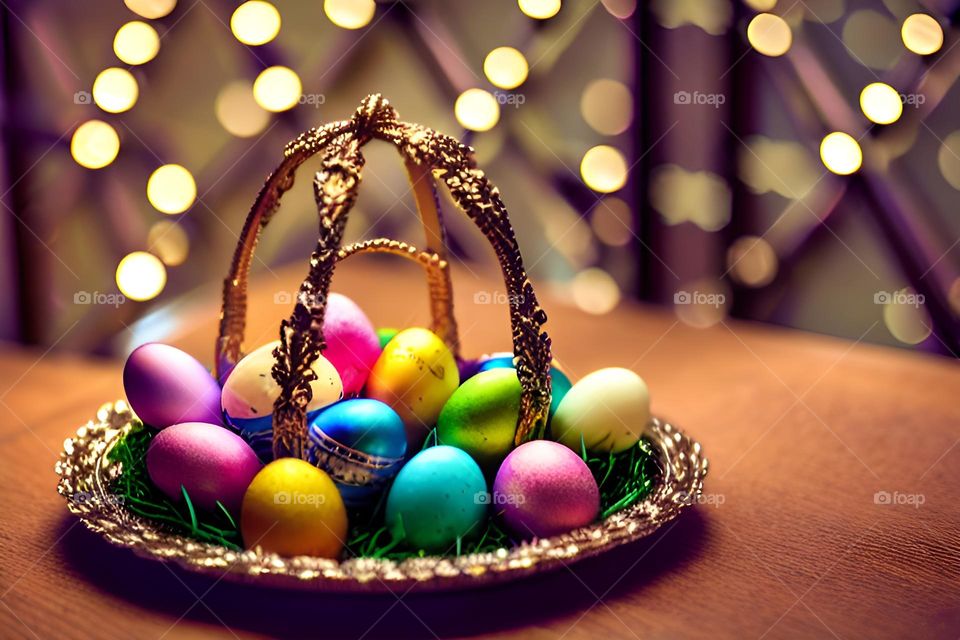 Easter, Easter feast, Easter eggs, colored eggs, Spring, Egg
