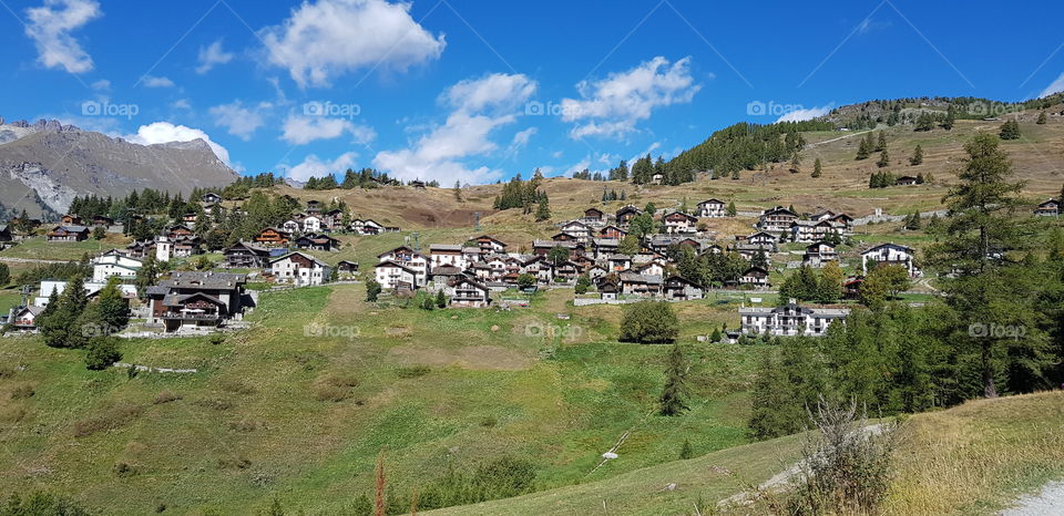 Landscape of Chamois