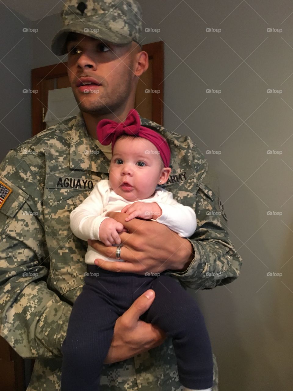 Military Dad and Daughter. The joys of being an Army dad! 