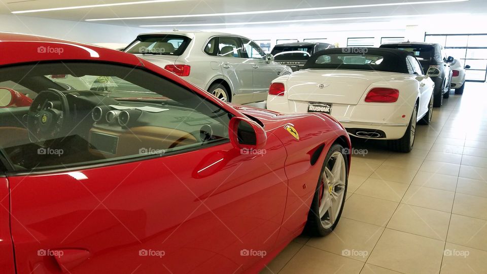 Supercars garage