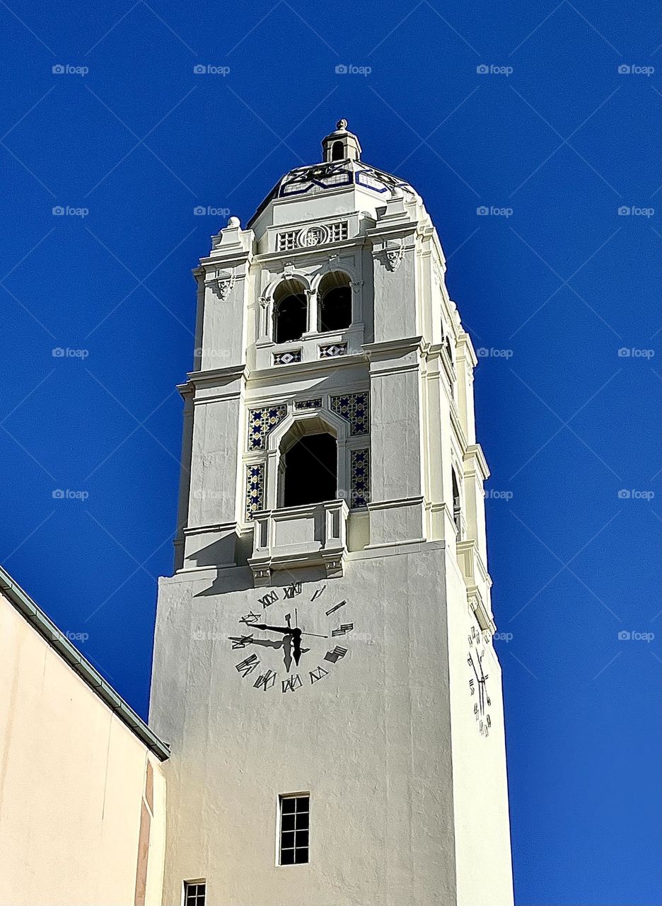 Hispano Moresque Style Architecture Clock Tower