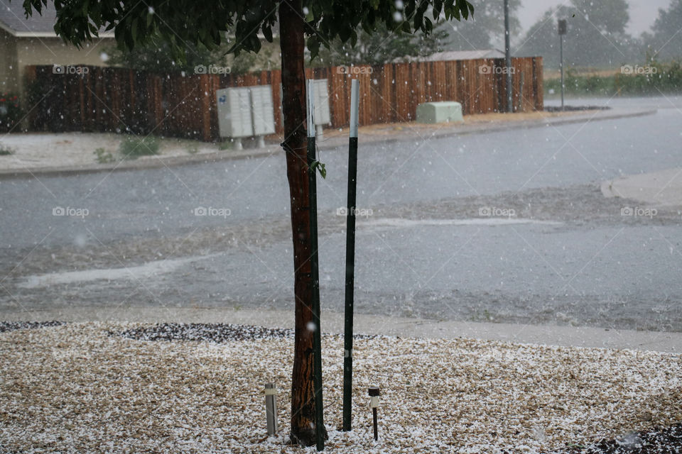 Hail storm 