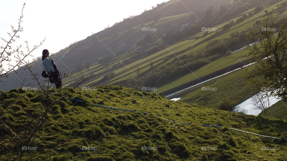 View of Yorkshire countryside 