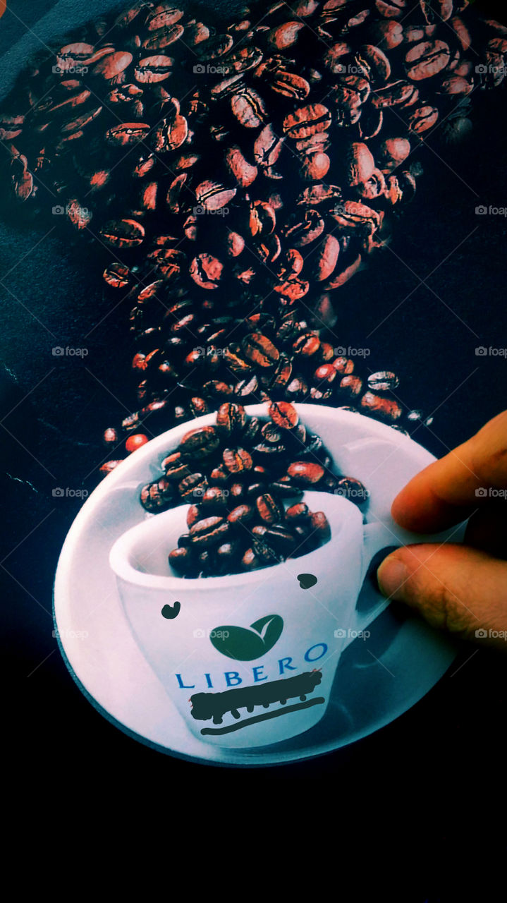 e Liberty coffee