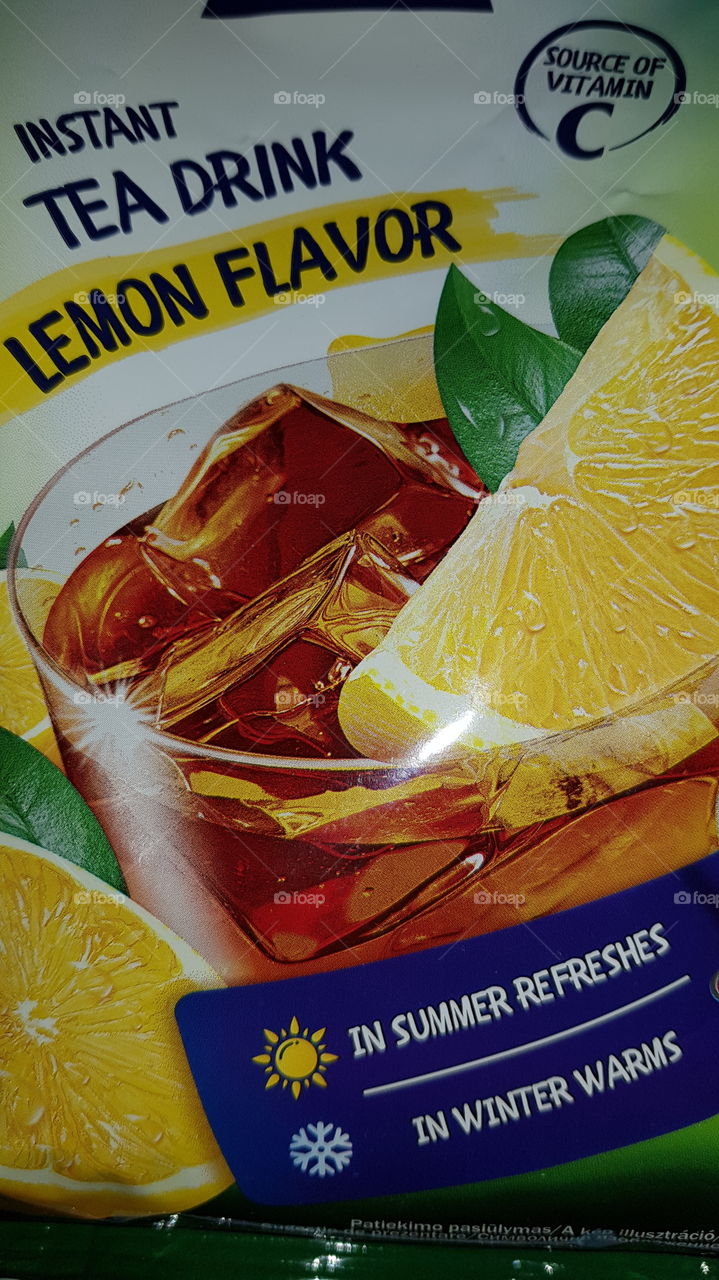 Lemon ice tea