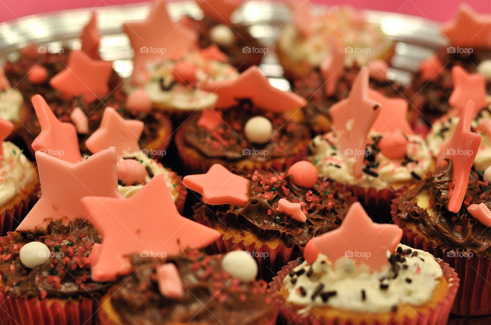 cooking baking birthday cake by vpsphotography