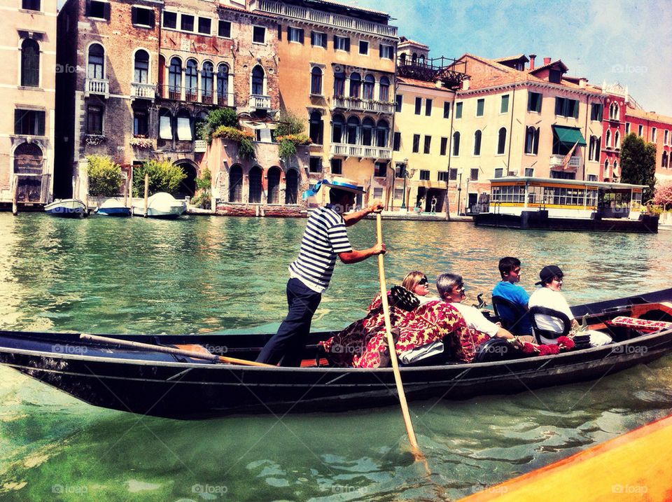 italy water boat venice by leonid