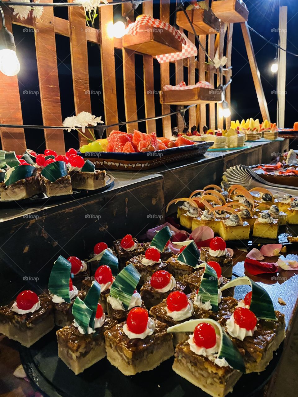 Sweet table for parties 