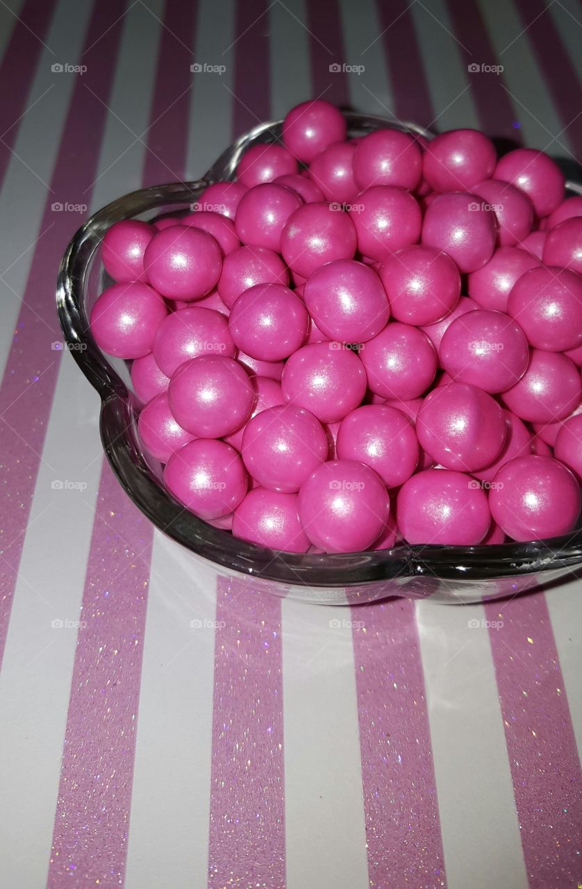 pink candies