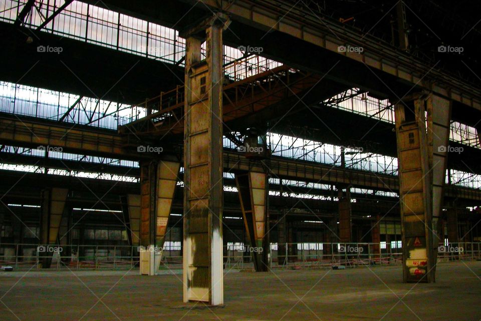 Ex Ilva industry area,  Torino Italy