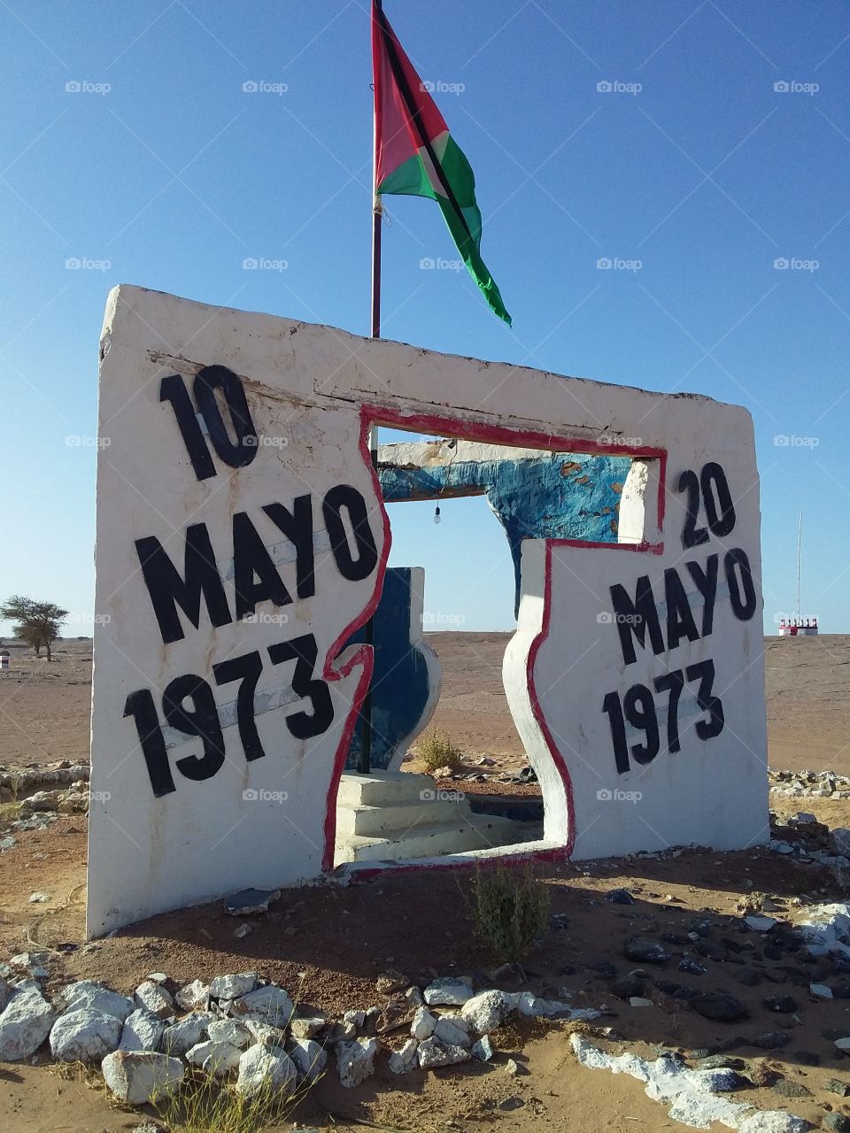 this is where the western sahara is proclaimed