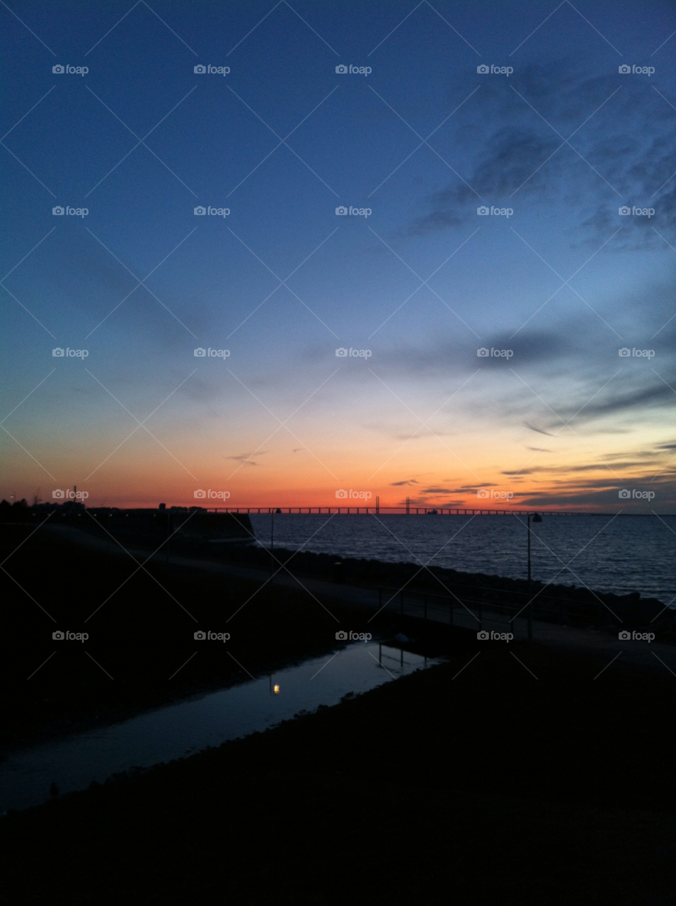 winter ocean sky malmö by starobaronen