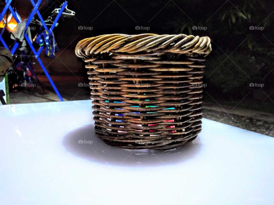 flower vase basket