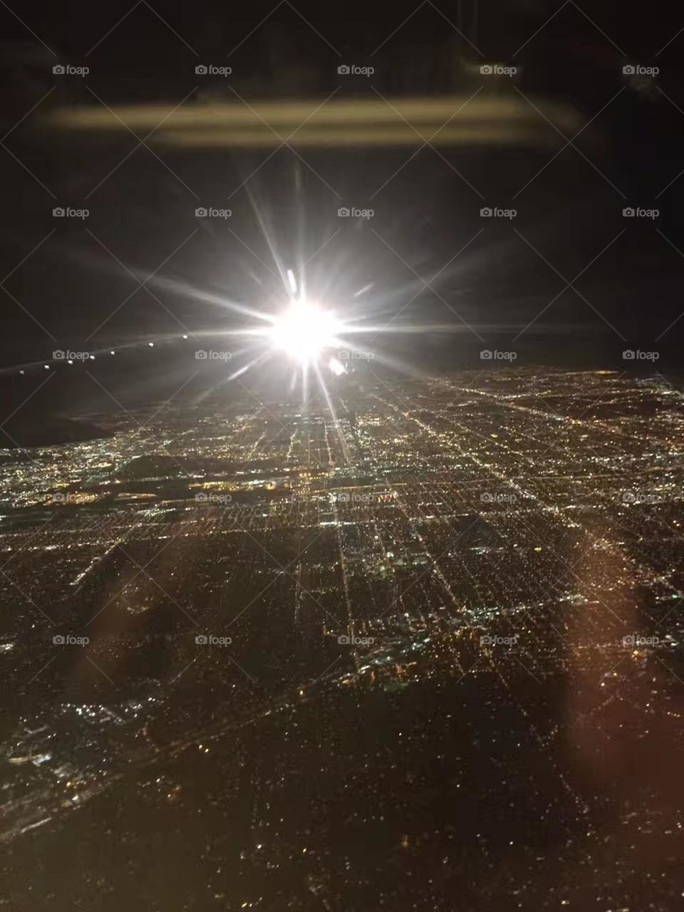 Night View at Airport