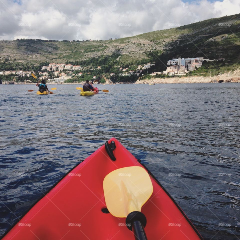 Sea kayaking in Croatia 